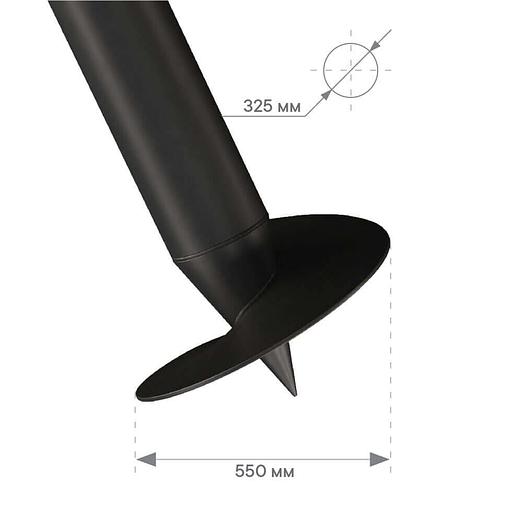 Винтовая свая 325х6000 фото 3