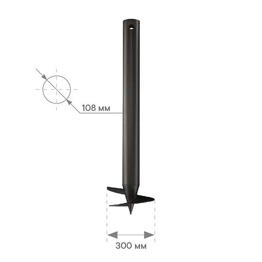 Винтовая свая 108х3500 фото 3
