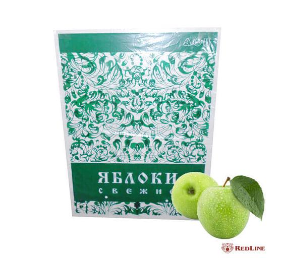Пакет ПВД RedLine «Яблоки свежие» 30х41 см ОПТ фото 1