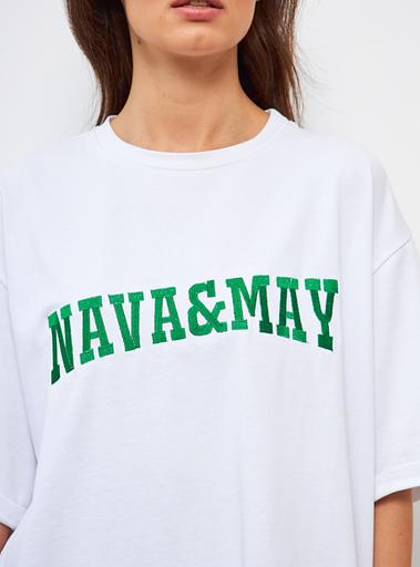 Футболка белая с вышивкой кулирка фото 1