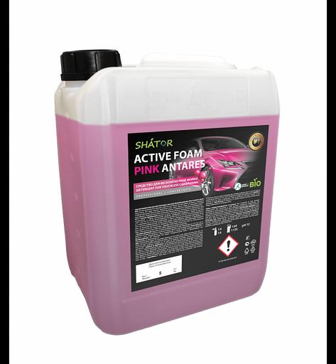 Автошампунь «Active foam pink antares» 5 л. фото 1