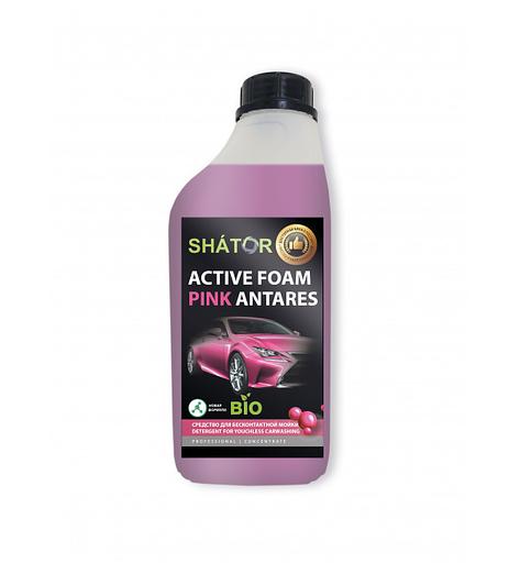 Автошампунь «Active foam pink antares» 1 л. фото 1
