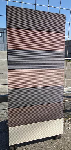 WPC палуба тақтасы, Венге түсі, күшейтілген профиль, щеткалы кордюр фото 3