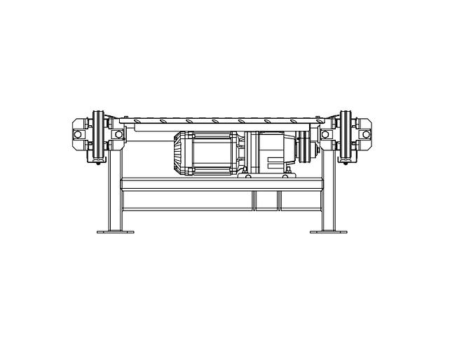 Транспортер цепной на подъемный стол E08B02 фото 2