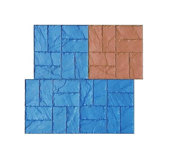 Форма для печатного бетона «Корзинное плетение» фото 1