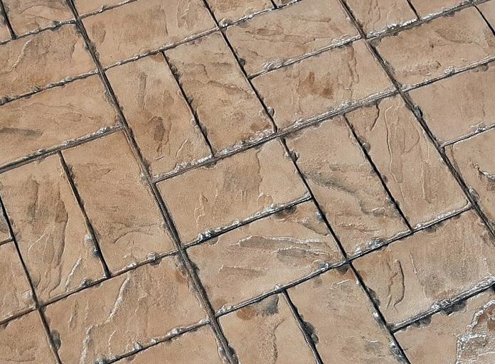 Форма для печатного бетона «Корзинное плетение» фото 2