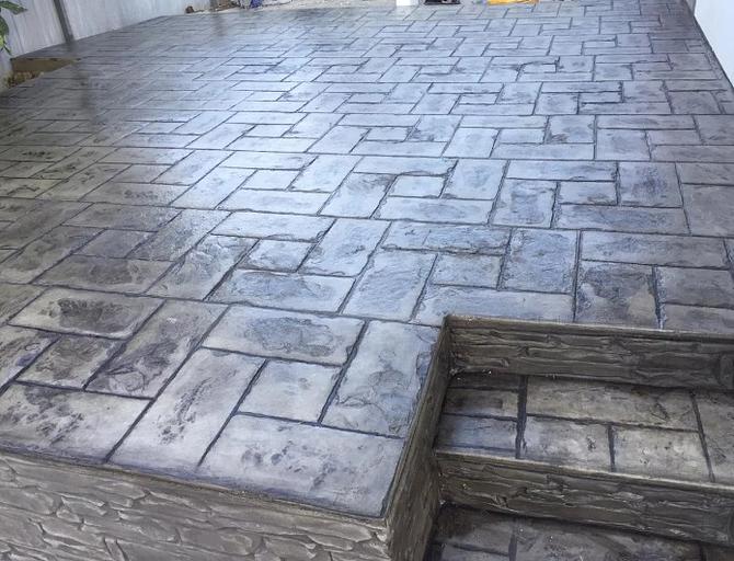 Форма для печатного бетона «Калифорнийский переплет» фото 2