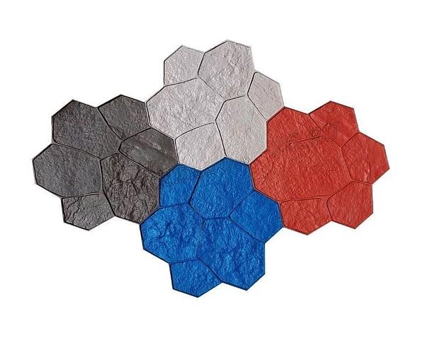 Форма для печатного бетона «Бутовый камень» фото 1