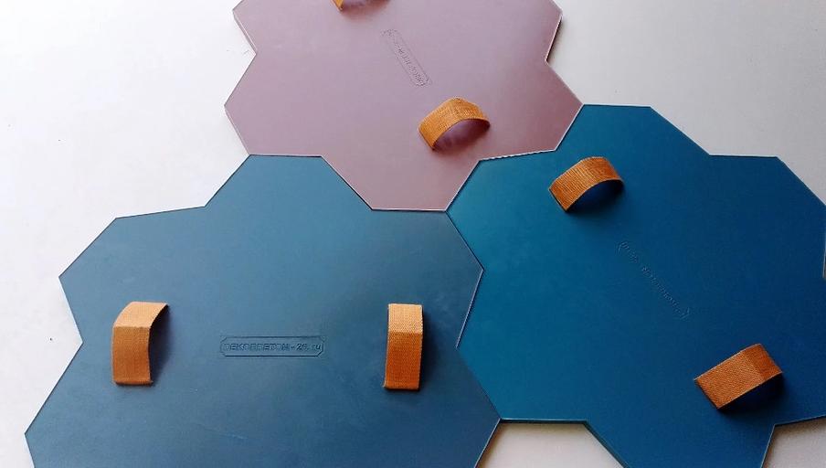 Форма для печатного бетона «Бутовый камень» фото 2