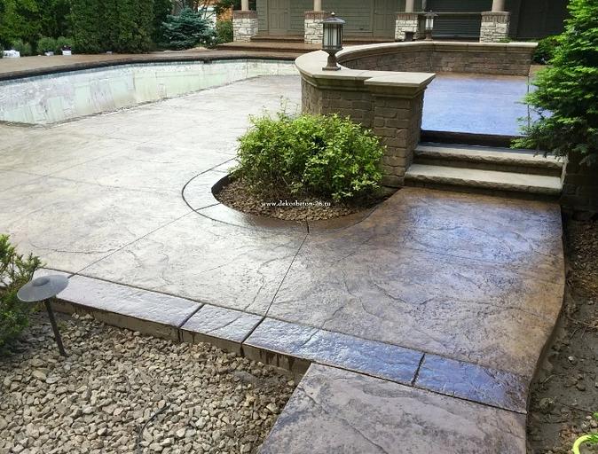 Форма для печатного бетона «Старый гранит» фото 3