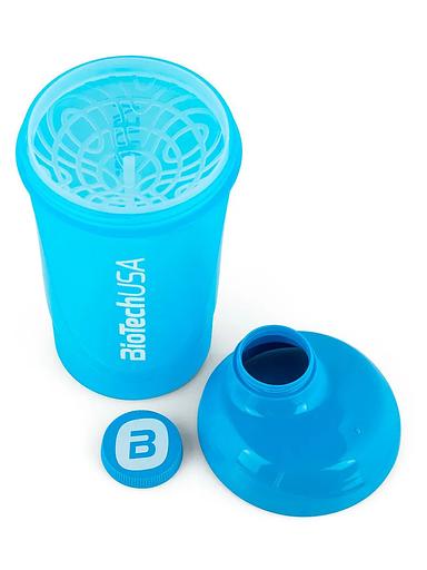 Шейкер Biotech USA шейкер WAVE Nano 600 мл синий ОПТ фото 3