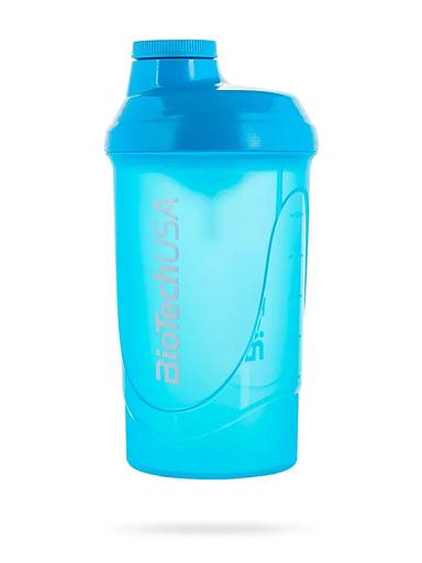 Шейкер Biotech USA шейкер WAVE Nano 600 мл синий ОПТ фото 10