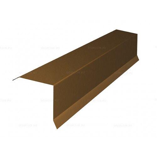 Планка торцевая сегментная 30 мм правая Стальной бархат 0,5 мм фото 1