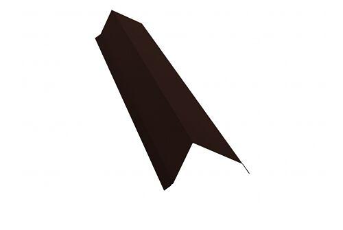 Планка торцевая 142х100 2 м Velur 0,5 мм фото 1