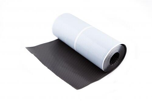 Лента примыкания Grand Line гофрированная алюминиевая 0,3х5 м темно-красная фото 1