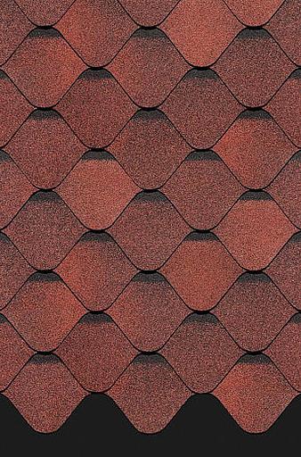 Ламинированная черепица Docke Premium, Ницца, Клубника фото 1