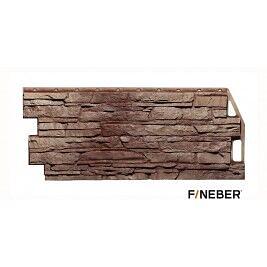 Фасадная панель Fineber Скала, Желто-коричневый фото 1