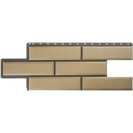 Фасадная панель Альта-Профиль,Венецианский камень, Слоновая кость фото 1