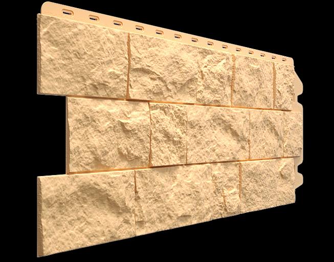 Фасадная панель Docke Fels ,Слоновая кость фото 1