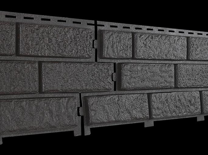 Фасадная панель Ю-Пласт Стоун Хаус Кирпич фото 3