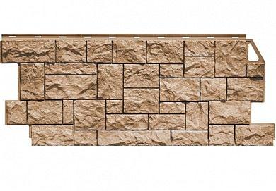 Фасадная панель FineBer Камень Дикий терракотовый 1117x463 мм фото 1