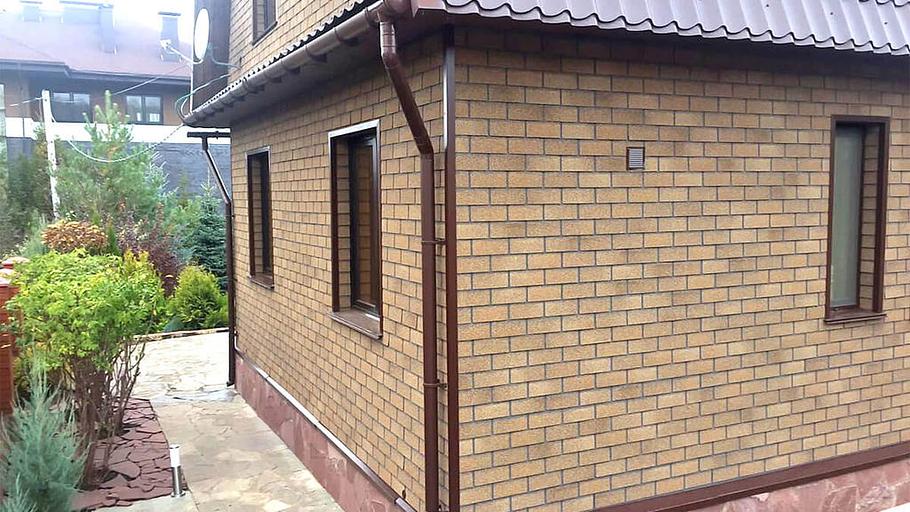 Фасадная плитка HAUBERK Кирпич Песчаный фото 1