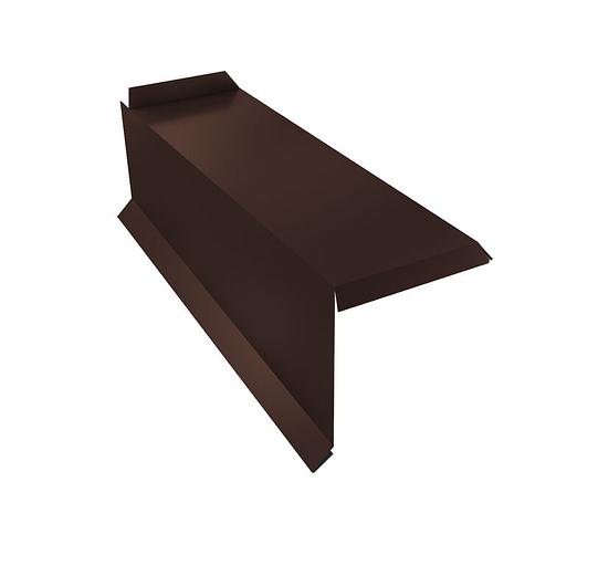 Планка торцевая сегментная 30 мм левая Satin 0,5 мм фото 1