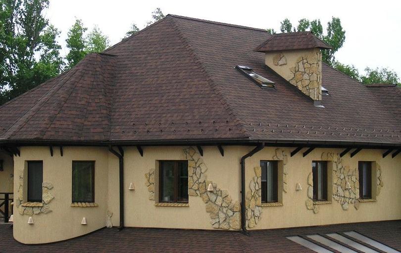 Мягкая черепица Shinglas КАНТРИ (драконий зуб) двухслойная Алабама фото 1