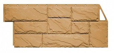 Фасадная панель FineBer Камень Крупный песочный 1080x452 мм фото 1