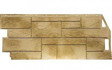 Фасадная панель FineBer Камень Природный песочный 1085x447 мм фото 1