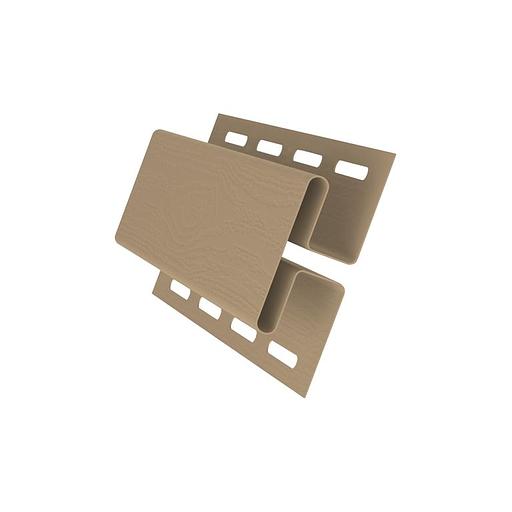 Н-профиль соединительный 3 м Grand Line КЛАССИКА карамельный фото 1