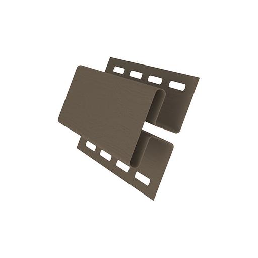 Н-профиль соединительный 3 м Grand Line TUNDRA граб фото 1