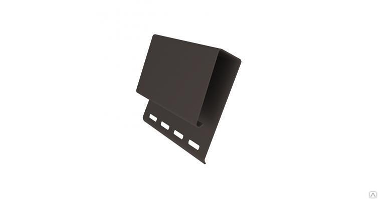 J-профиль широкий темный дуб фото 1