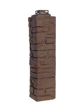 Угол наружный FineBer Скала желто-коричневый фото 1