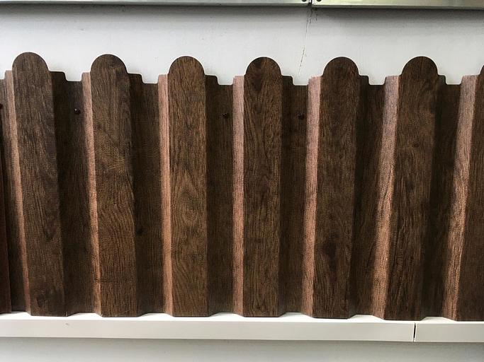 Профнастил С8 заборный фигурный 0,45 мм Grand Line фото 3