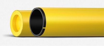 Труба с полимерным покрытием 40х20х2500 мм, толщина 1 мм фото 1