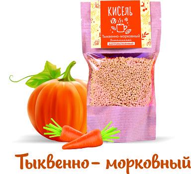 Кисель сухой витаминизированный АлтайПлод «Тыквенно-морковный» 140 г ОПТ фото 1