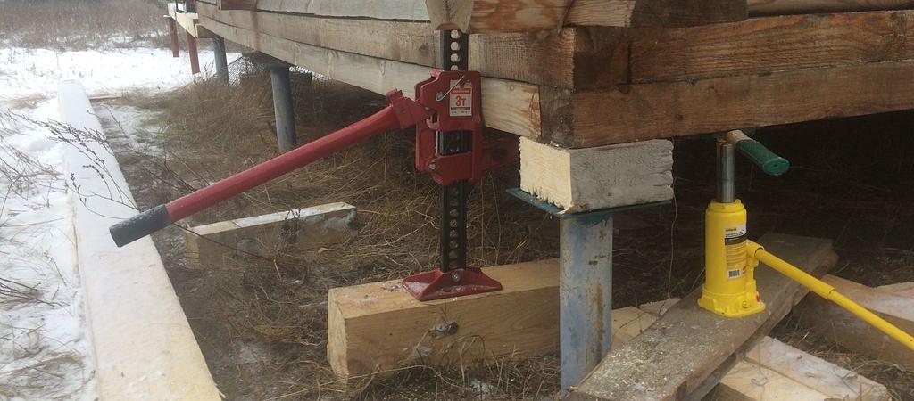 Замена бруса фото 1