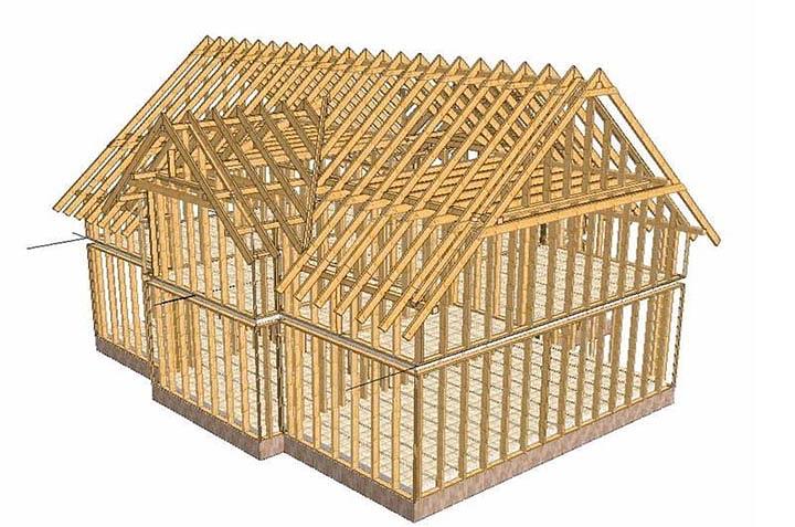 Эскизный проект силового каркаса фото 1