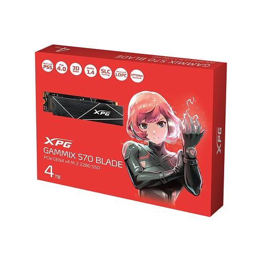 Твердотельный накопитель SSD ADATA XPG GAMMIX S70 BLADE 4 ТБ M.2 фото 3