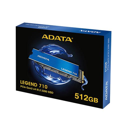 Твердотельный накопитель SSD ADATA Legend 710 ALEG-710-512GCS 512GB M.2 фото 3