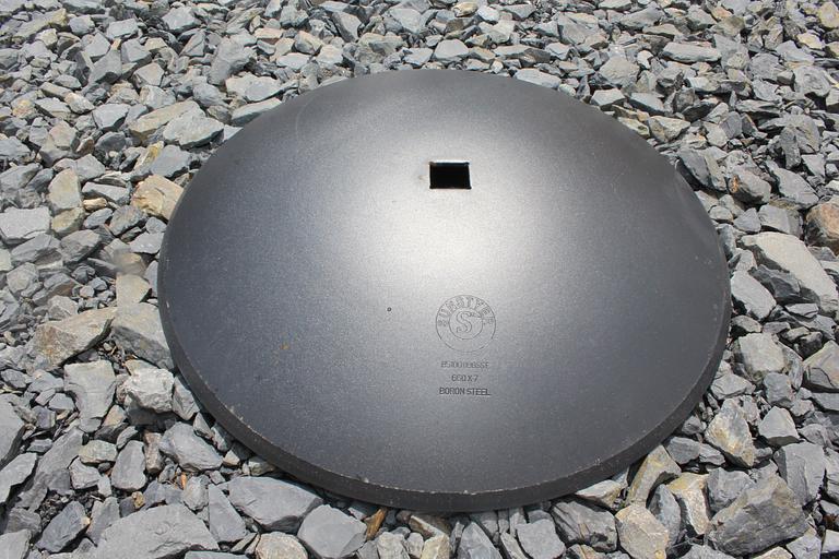 851001198SST Диск Gregoire Besson "Гладкий" 660х7 . Турция фото 1