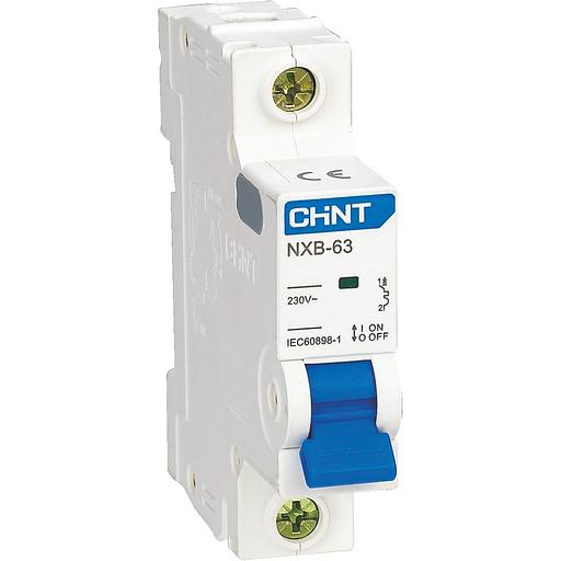 Автоматический выключатель CHINT NXB-63S 1P 63A C 4,5kA фото 1
