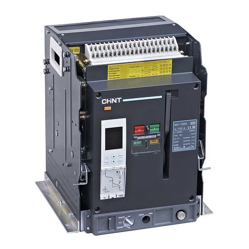 Воздушный автоматический выключатель CHINT NA1-1000-1000M/3P 1000A 42kA AC220B тип М выкатной фото 1