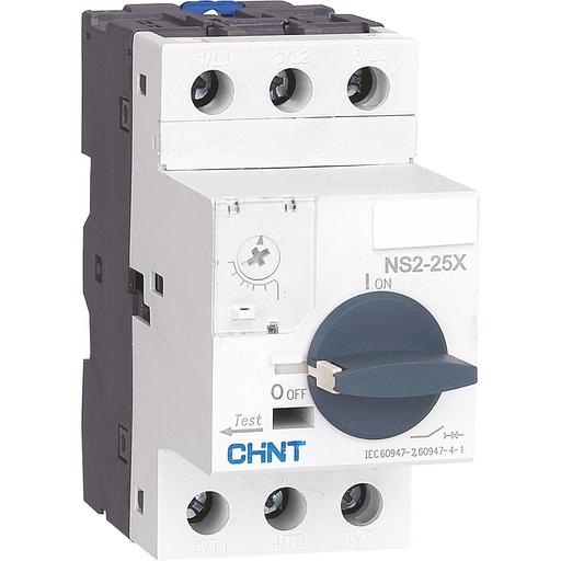Пускатель CHINT NS2-25X 1-1.6A с поворотной ручкой фото 1