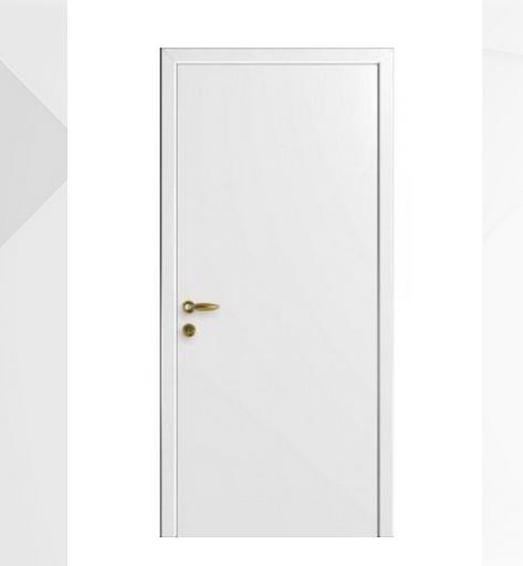 Глухое полотно «Гладкая», белая эмаль 2000 мм фото 1