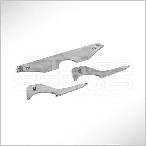 Пластины фазометр с гравировкой «А-03» ОПТ фото 1