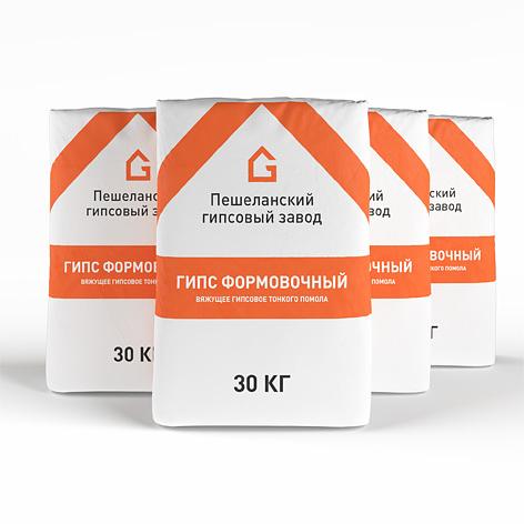 Гипс формовочный тонкого помола 30 кг ОПТ фото 1