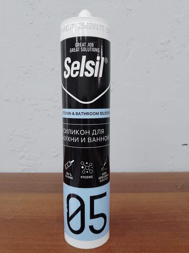 Силикон для кухни и ванной Selsil 280 мл фото 1