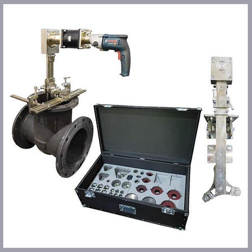 Переносной станок для ремонта уплотнительных поверхностей арматуры СТ-4-2 фото 1